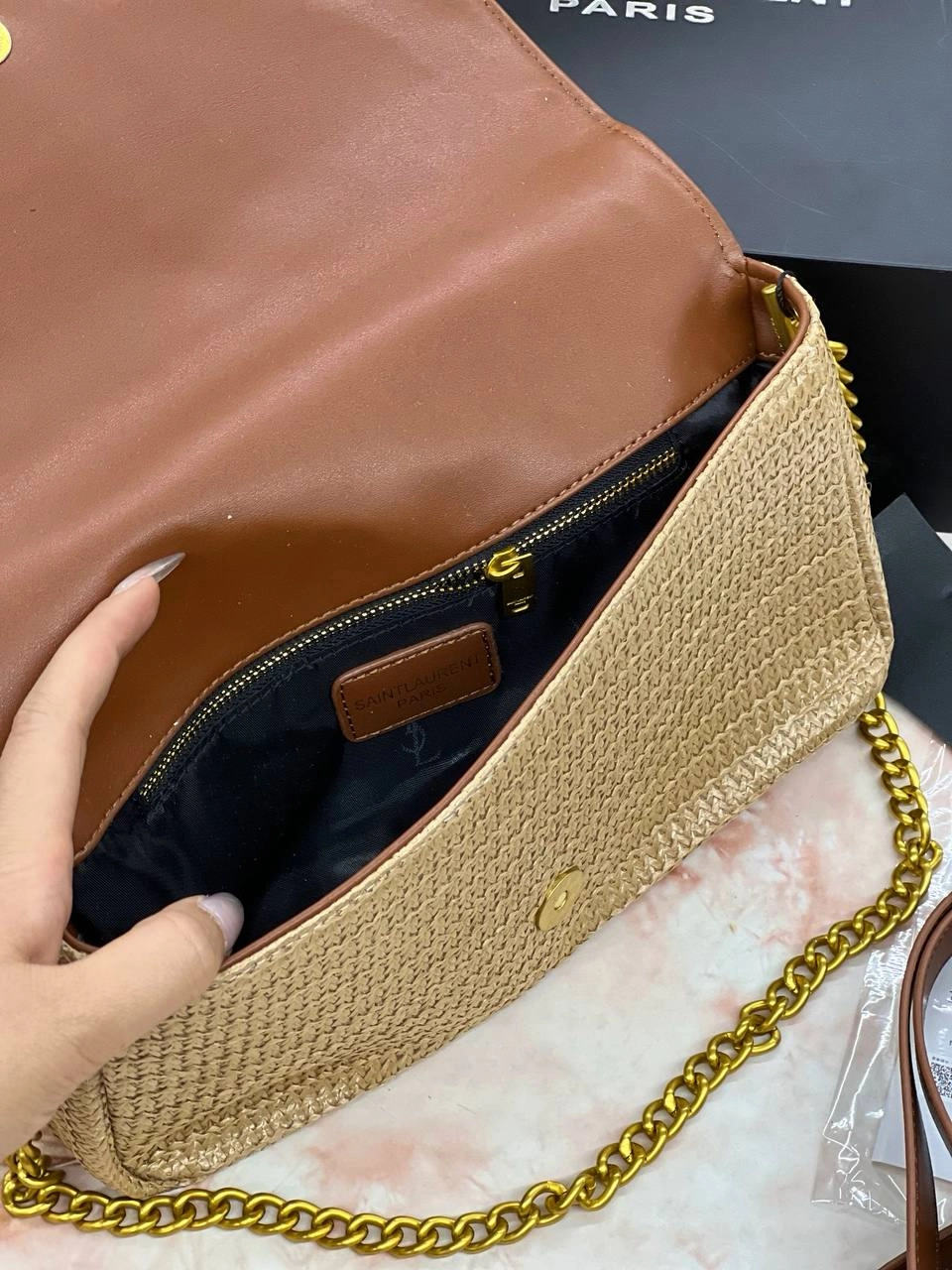 خرید اینترنتی کیف 👜  دوشی ysl